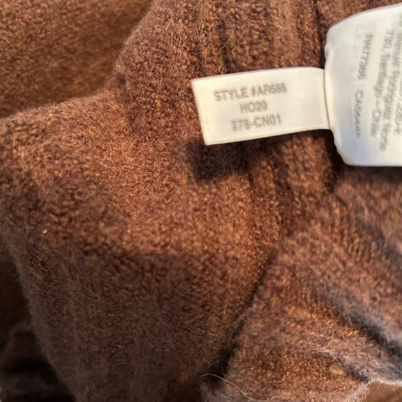 JCrew super soft yarn sweater dress small dark walnut EUC - Picture 6 of 6